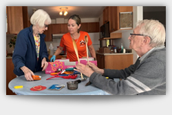 Downsizing support for seniors and families